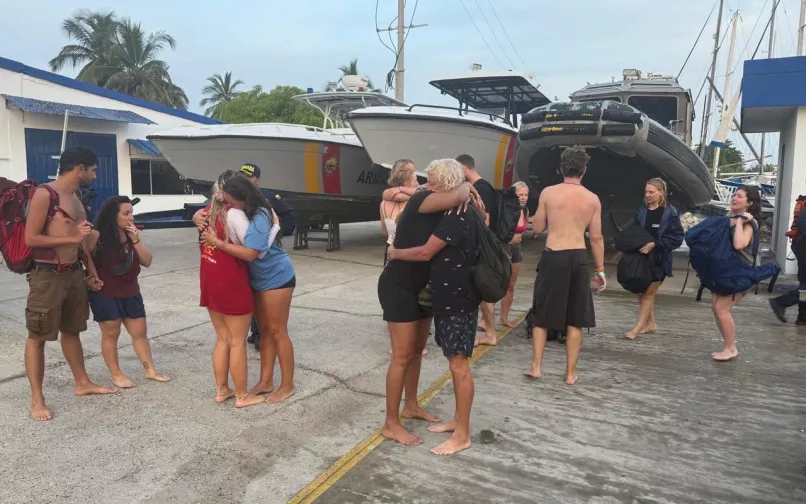 choque de embarcaciones en cartagena