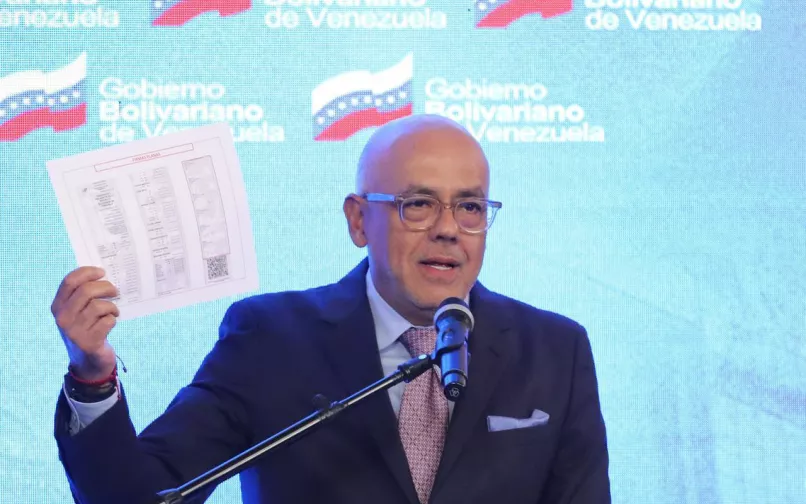 Jorge Rodríguez, presidente de la Asamblea Nacional de Venezuela