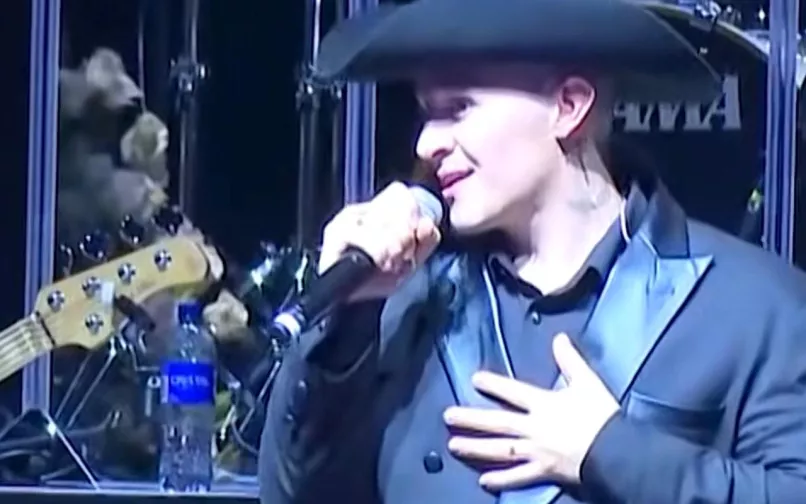 Luis Alfonso en homenaje a Yeisón Jiménez