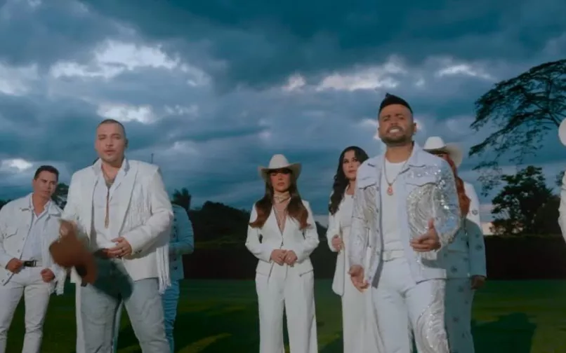 Imágenes del video del homenjae a Yeison Jiménez: El Aventurero en el cielo