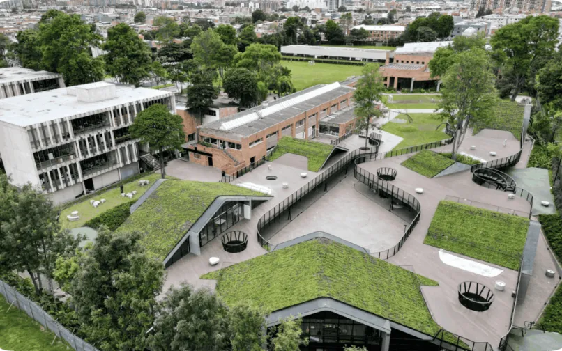 Campus del Gimnasio Campestre en Bogotá