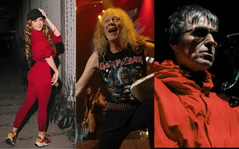  Shakira, Iron Maiden y Oasis