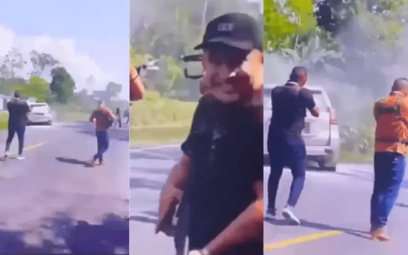 Presuntos responsables del atentado contra el esquema de seguridad de Jairo Castellanos