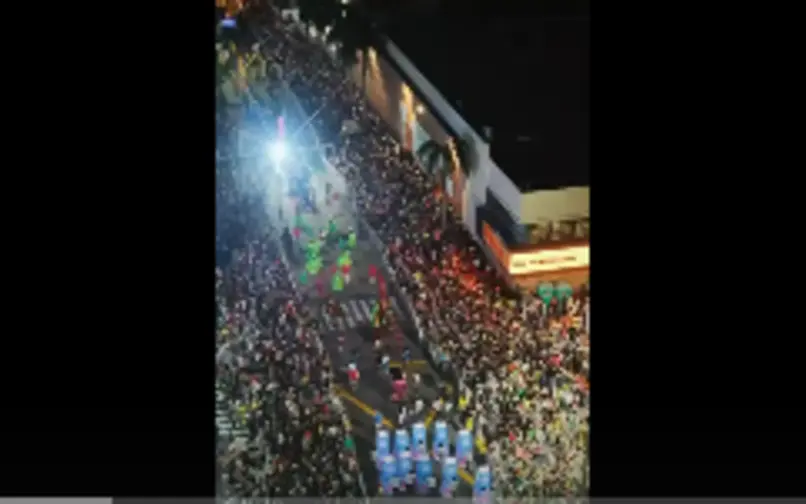 Así fue la noche de guacherna en Barranquilla