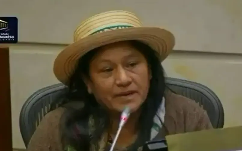 aida quilcue en senado 26