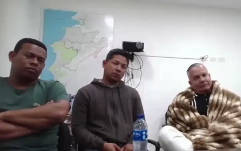 Fiscal seccional y dos integrantes de la Policía Nacional