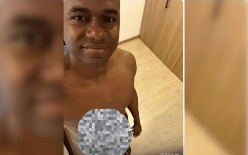 Viceministro de la Igualdad, Acxan Duque Gámez desnudo