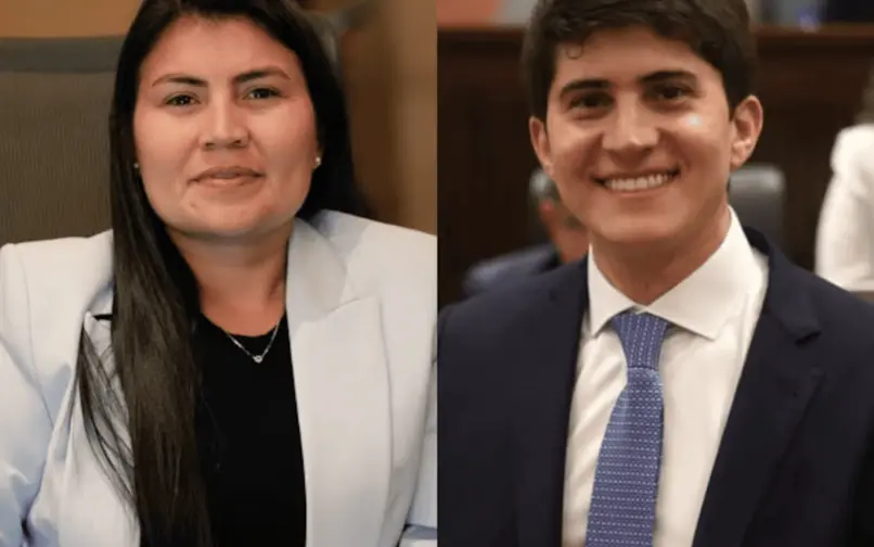 Karen Manrique y Wadith Manzur