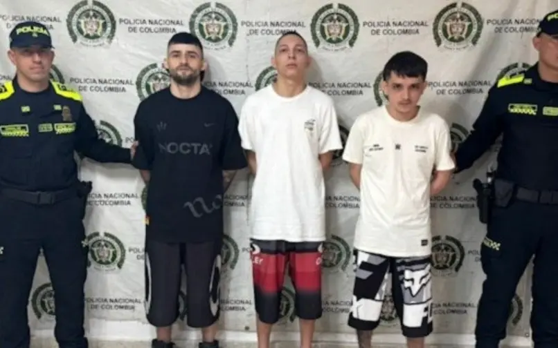 Integrantes del grupo delincuencial autodenominado ‘Nueva Generación’