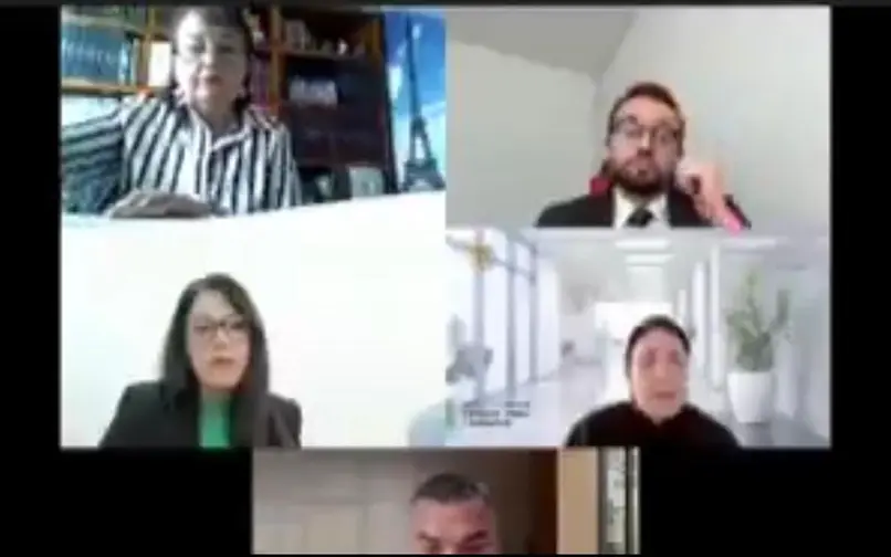 Audiencia de imputación de cargos a Juliana Guerrero por falsedad ideológica en documento público y fraude procesal 