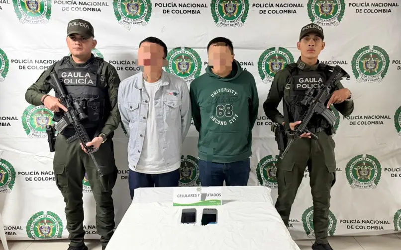 Hombres señalados del secuestro y hurto de Diana Ospina