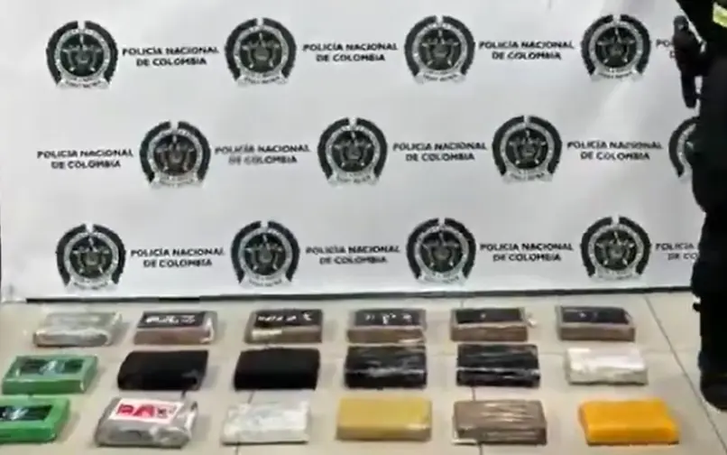 incautación cocaína del Clan del Golfo en el puerto de Barranquilla 