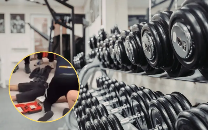 hombre fallece en gimnasio bogota