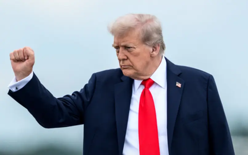 Presidente de Estados Unidos, Donald Trump abril 26
