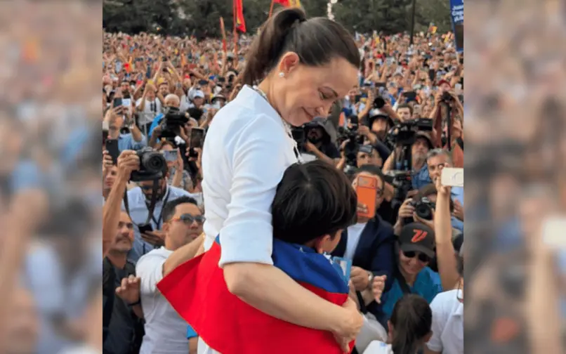 María Corina Machado en Madrid 26