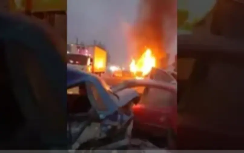 Explosión en peaje Zipaquirá–Ubaté 2