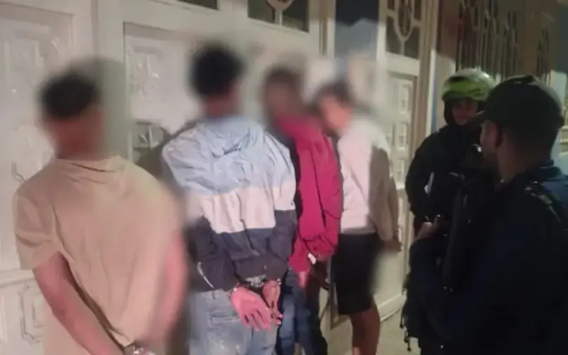 Fueron capturadas cinco personas —tres colombianos y dos extranjeros— señaladas de participar en el secuestro