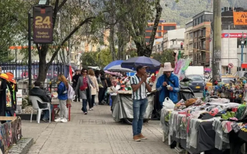 Ventas informales en Bogotá