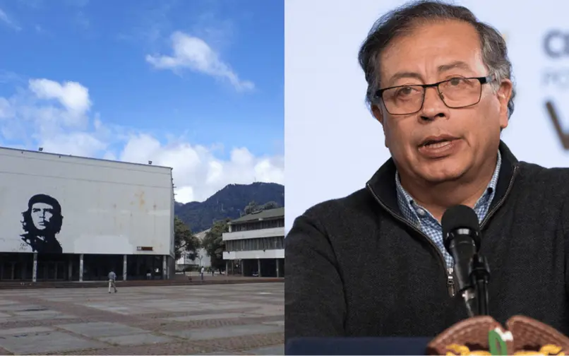 Visita de Gustavo Petro a la Universidad Nacional de Colombia