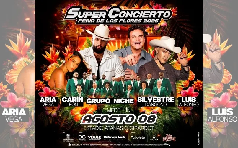 Súper Concierto Feria Flores 2026