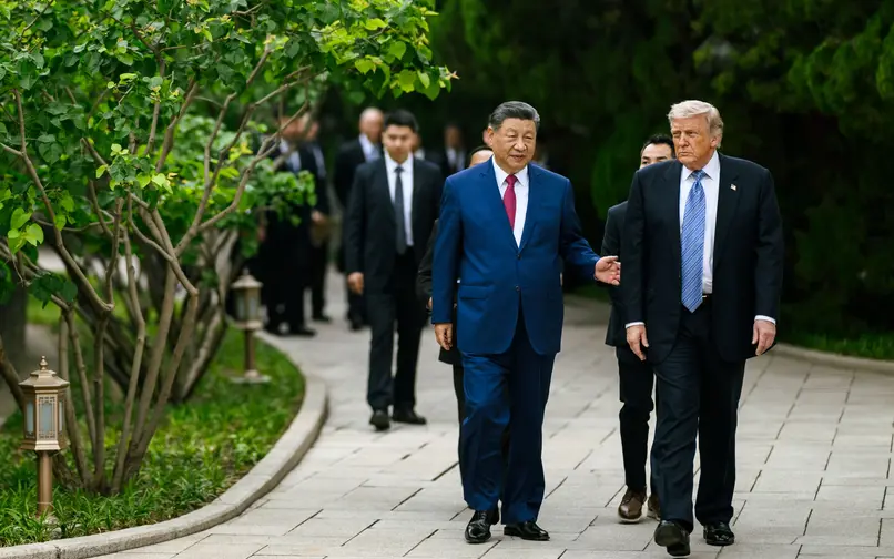 Donald Trump y Xi Jinping 26