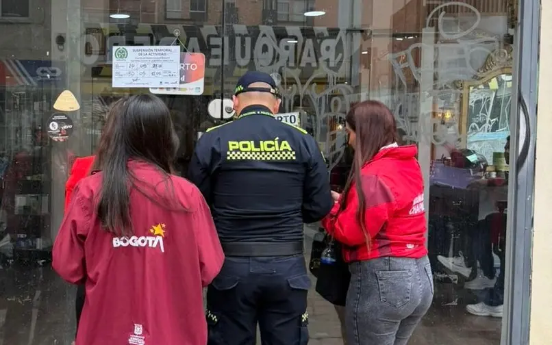 Sellamiento de establecimientos comerciales