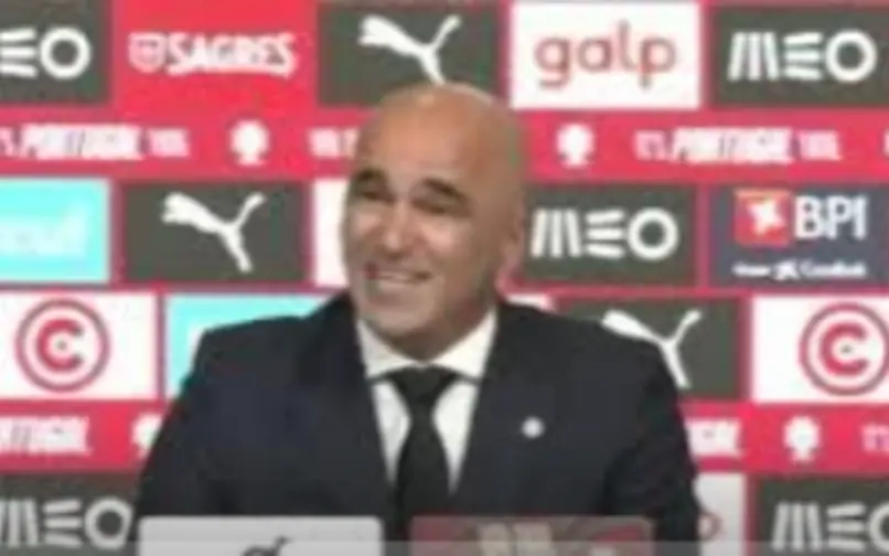 Técnico Roberto Martínez