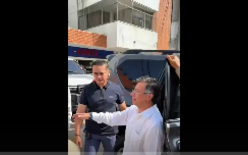 Gustavo Petro, presidente de Colombia, en Barranquilla