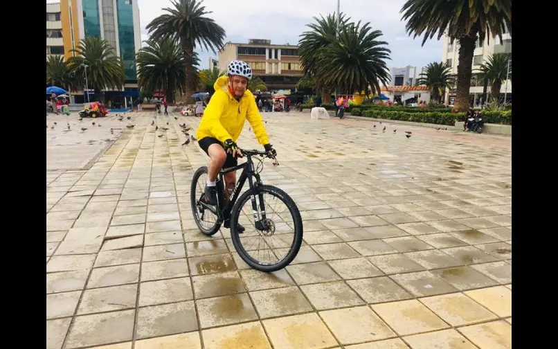 Germán bici