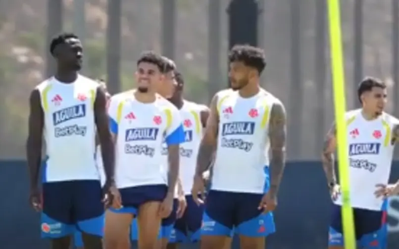 Entrenamiento de la Selección Colombia en San Diego, EE.UU.