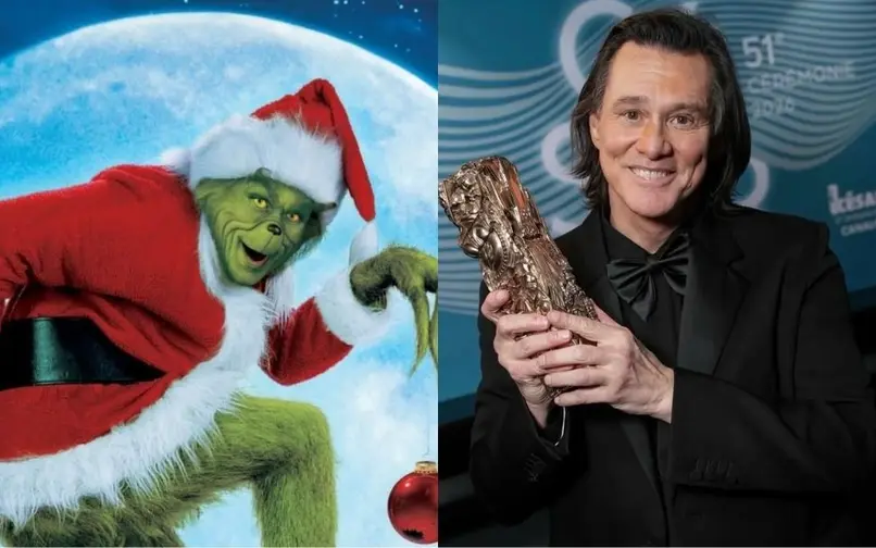Jim Carrey y Grinch