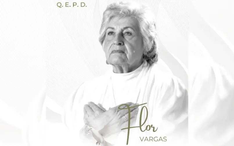 Murió Flor Vargas