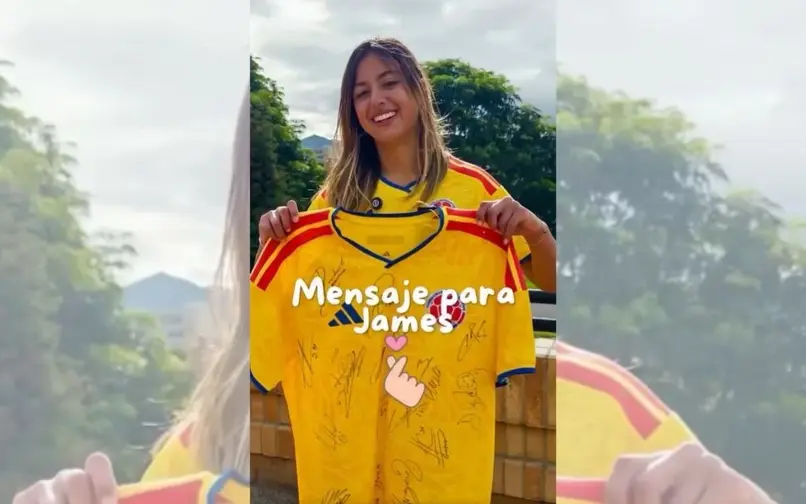 antonella petro desmiente desplante de james