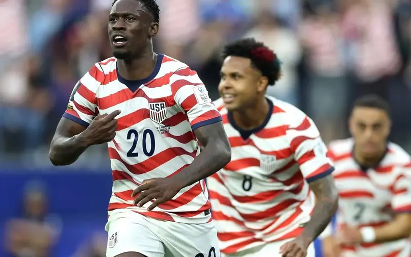 Folarin Balogun, jugador de la Selección de Estados Unidos