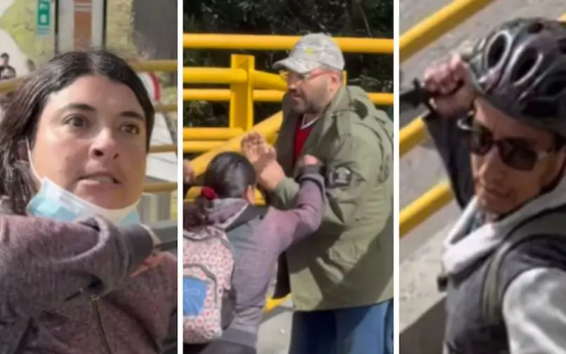 Ataque a simpatizantes de De la Espriella en Chía 