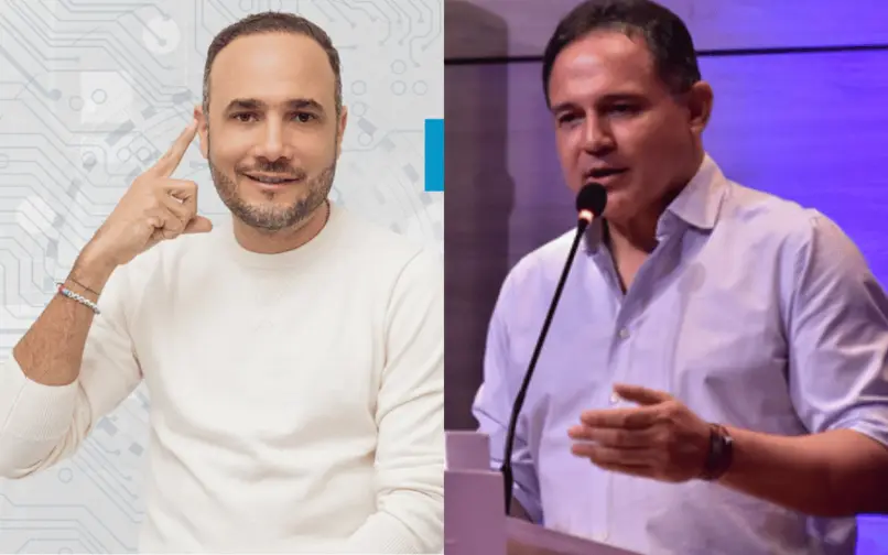 Senadores Alfredo Deluque y Honorio Henríquez