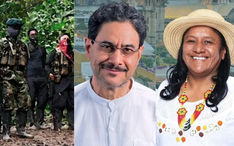 Grupos armados, Iván Cepeda y Aida Quilcué