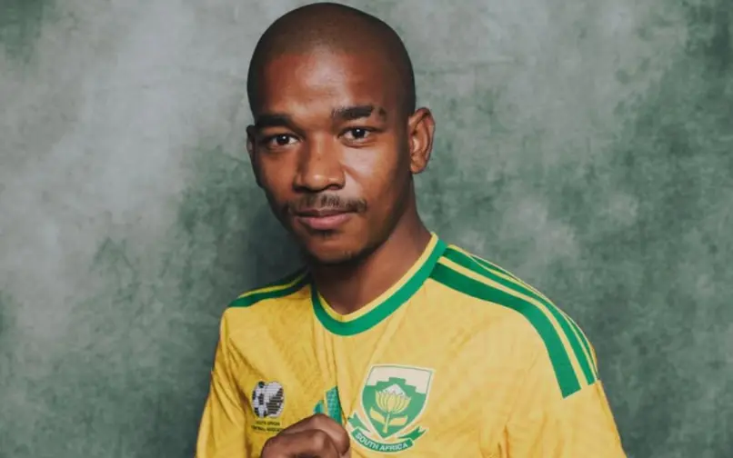 Jayden Adams, jugador de la Selección de Sudáfrica