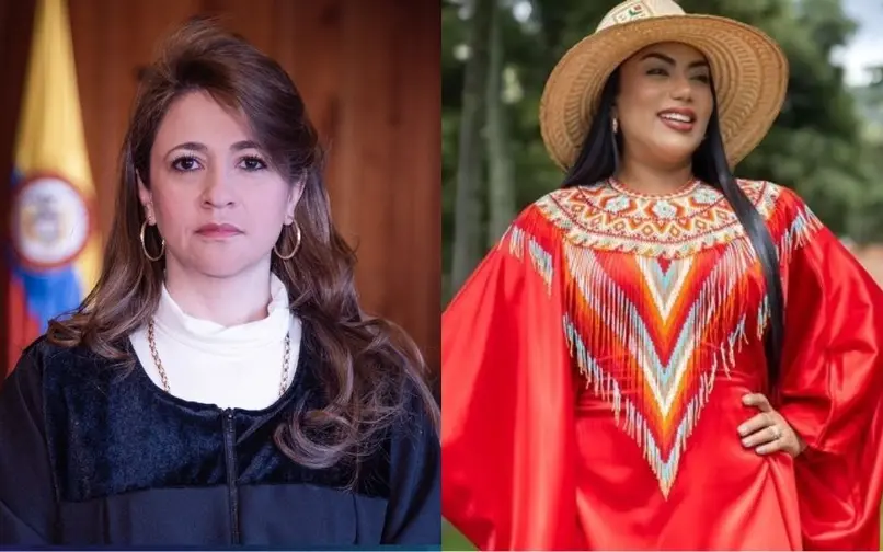Cristina Lombana y Martha Peralta