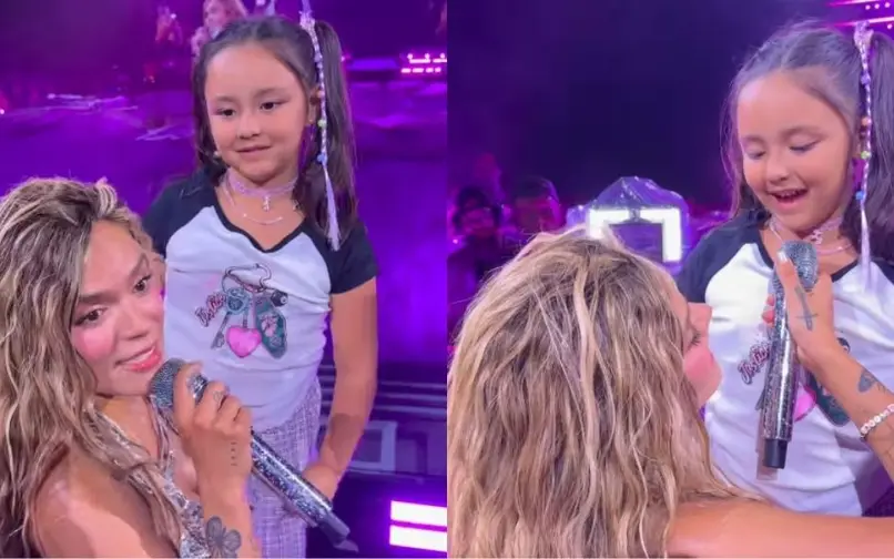 Karol G quedó sorprendida cuando una niña le dijo que su canción favorita era “Dai Dai” de Shakira