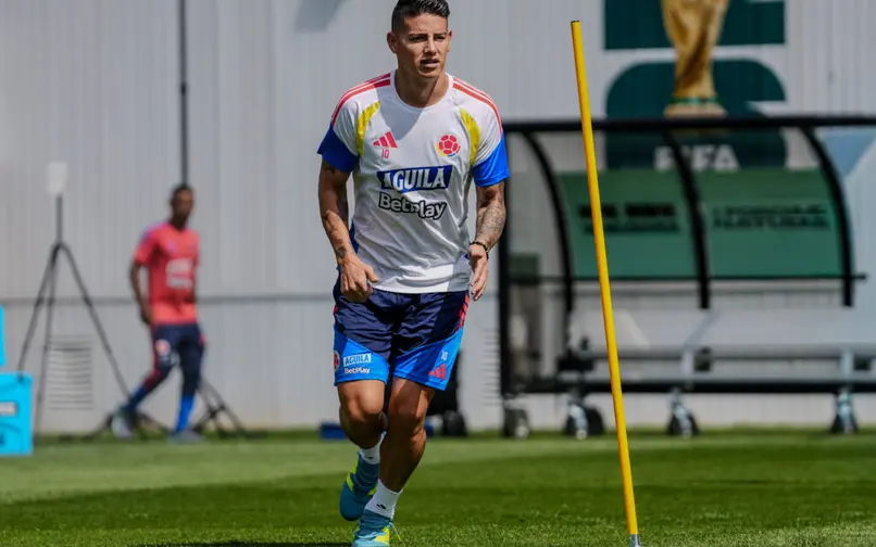 Primer entrenamiento de Colombia en Canadá