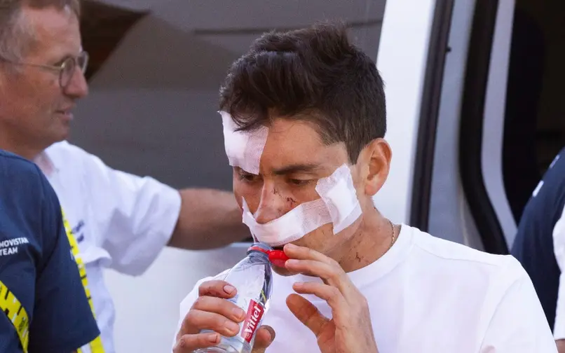 Rubio accidente