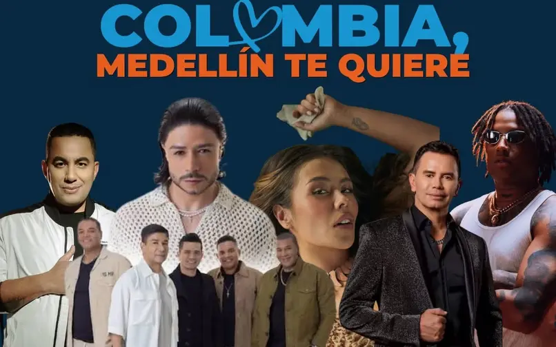 Concierto solidario Medellín Te Quiere