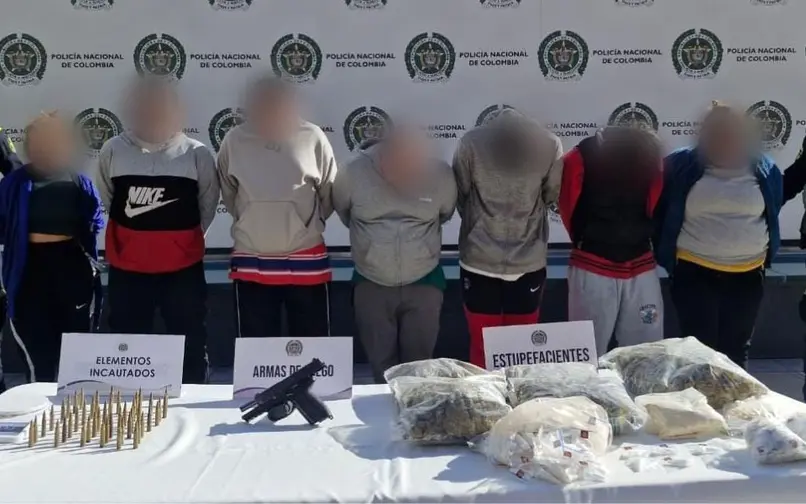 Capturan a siete presuntos integrantes de "El Mesa"