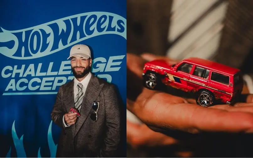 Maluma diseña un carro de colección con Hot Wheels