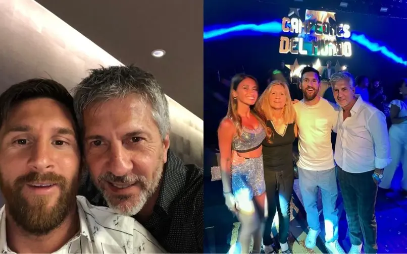Murió Jorge Messi, padre de Lionel Messi