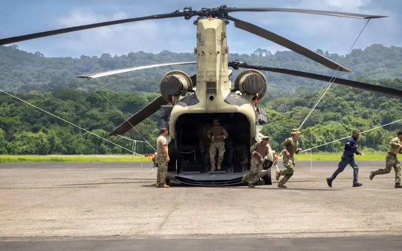 South helicóptero