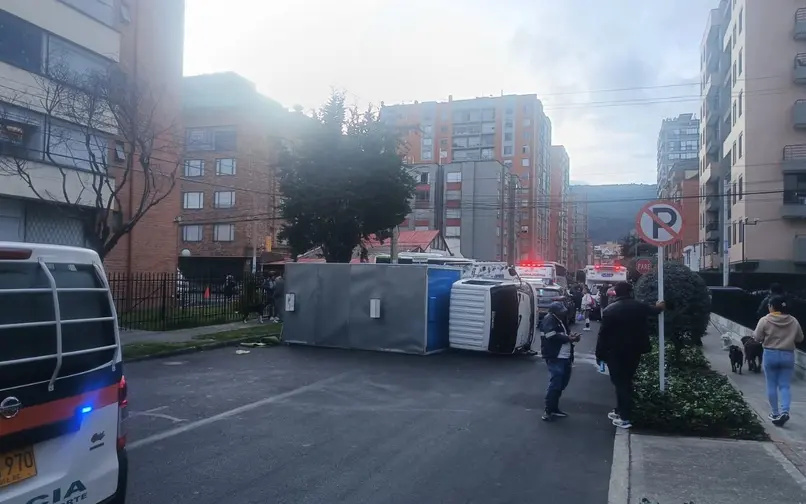 Accidente Usaquén perros