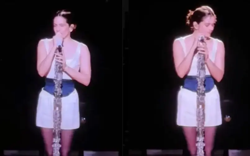 Rosalía volvió a pedir disculpas al público argentino