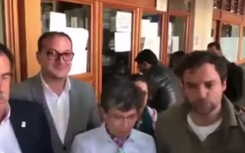 Claudia López cuando demandó obra del Metro